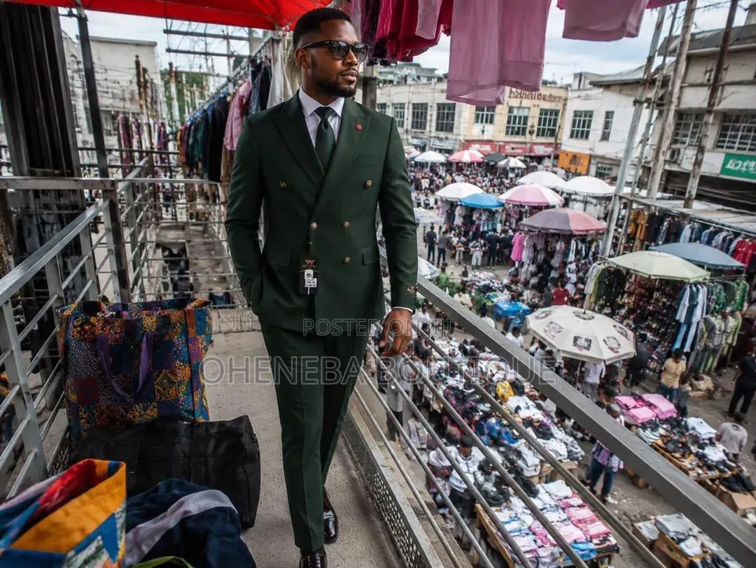 Double Breasted Suit for Men