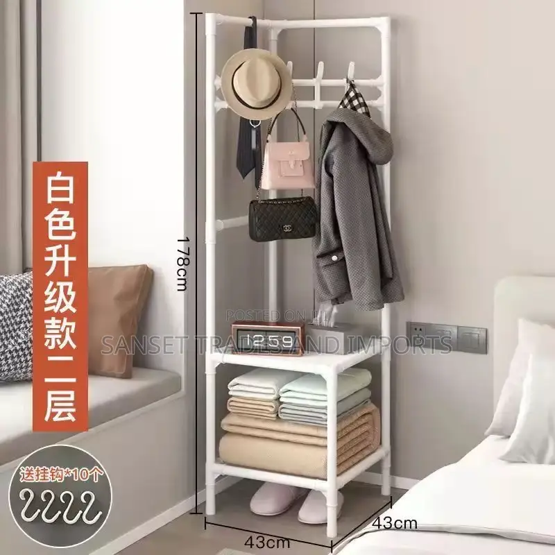 Bedroom Corner Rack
