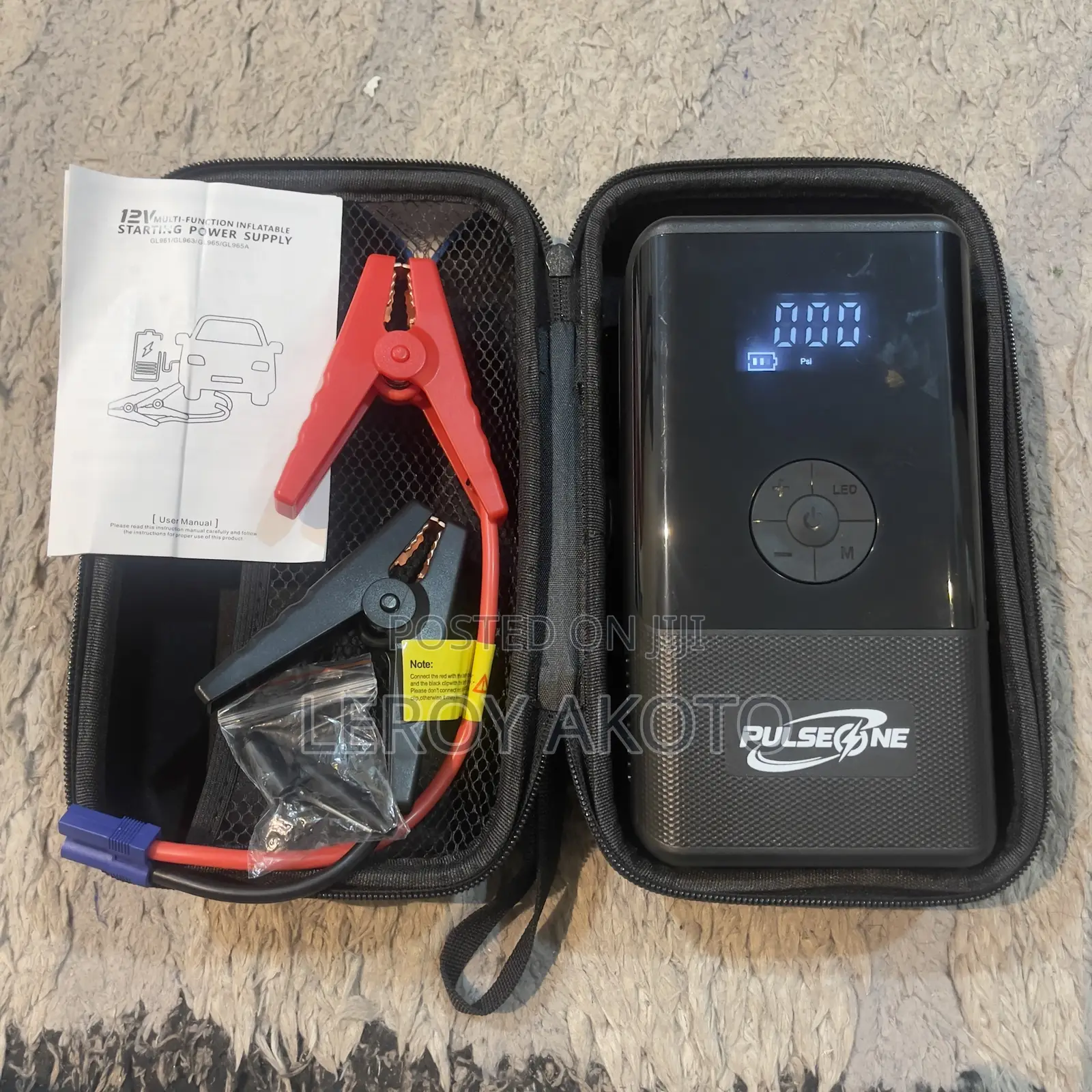 Car Jump Starter and Air Compressor