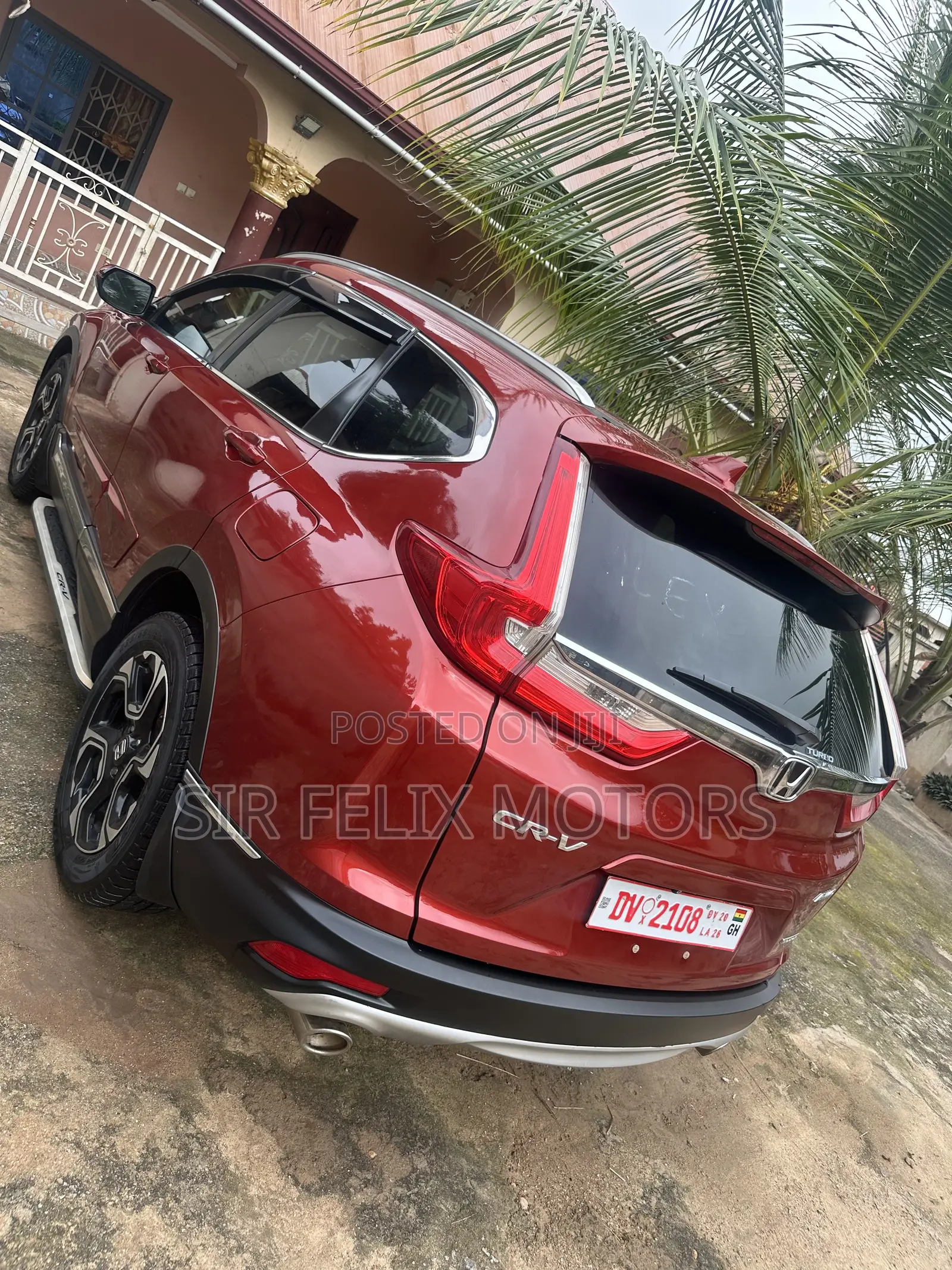 Honda CR-V Touring 4dr SUV AWD (1.5L 4cyl CVT) 2017 Red