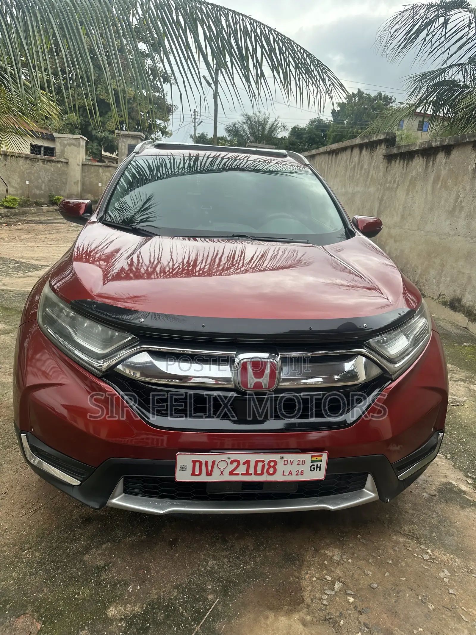 Honda CR-V Touring 4dr SUV AWD (1.5L 4cyl CVT) 2017 Red
