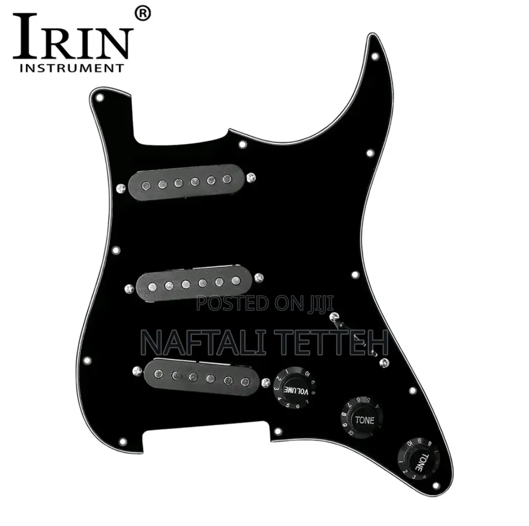 SSS Guitar Pick Up Guard (Pre-Wired)