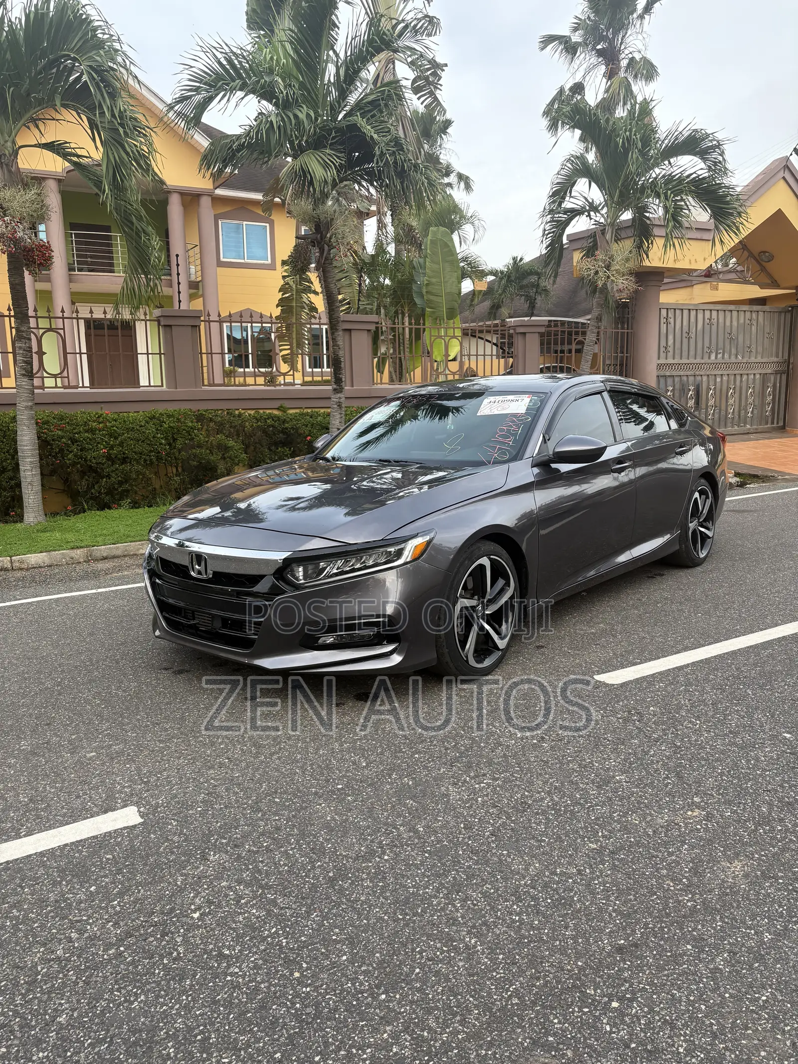 Honda Accord Sport (2.0L 4cyl Turbo 6M) 2019 Gray