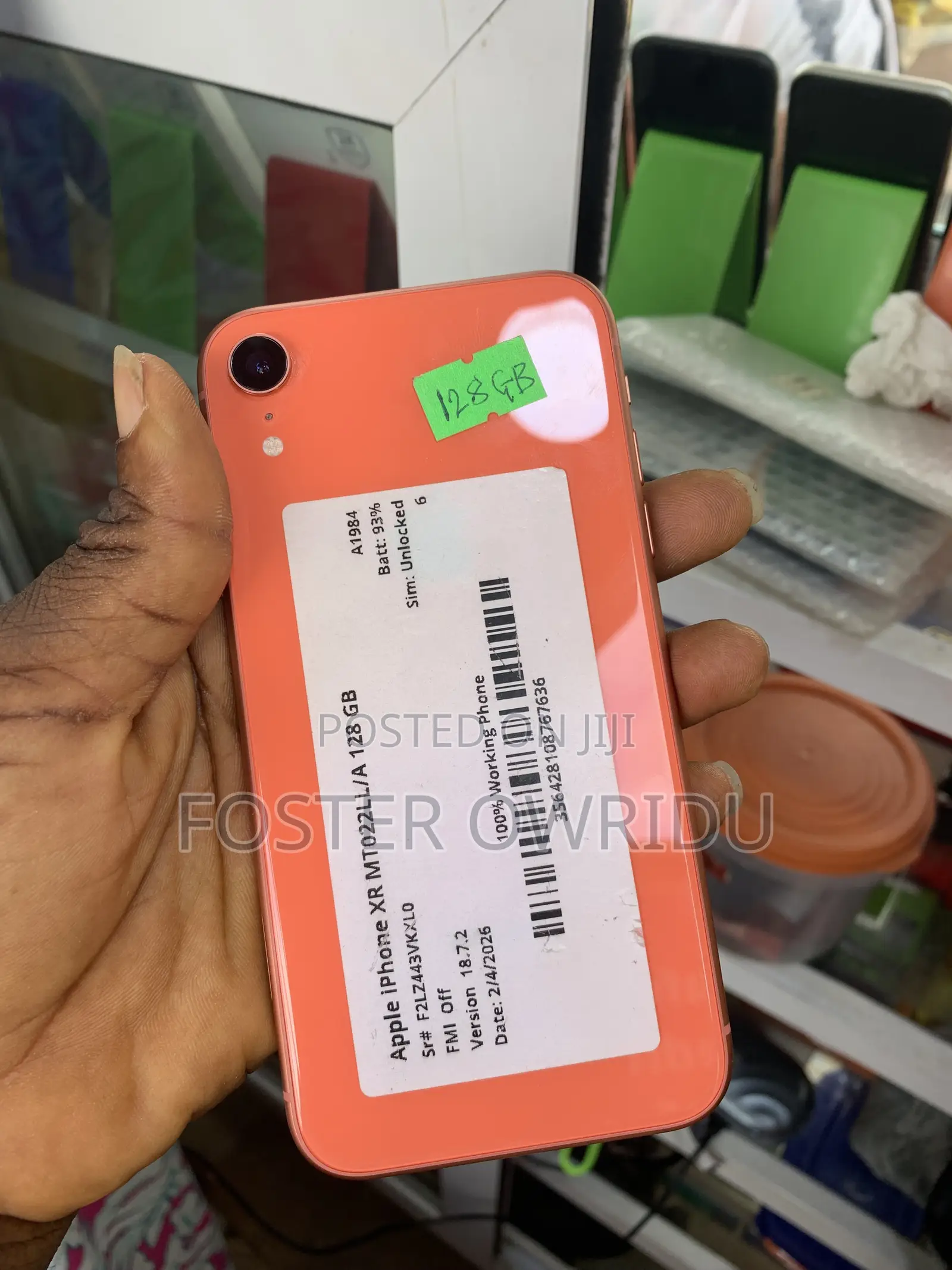 Apple iPhone XR 128 GB Orange