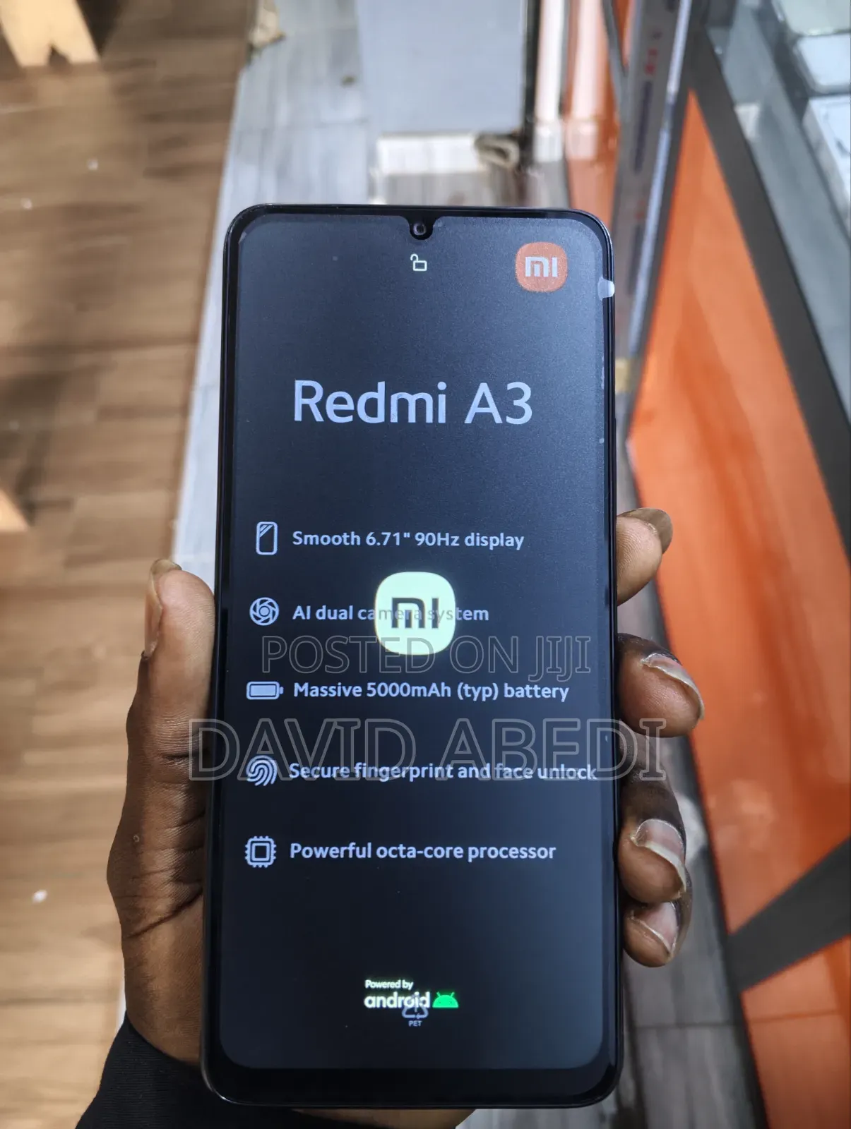New Xiaomi Redmi A3 128 GB Black