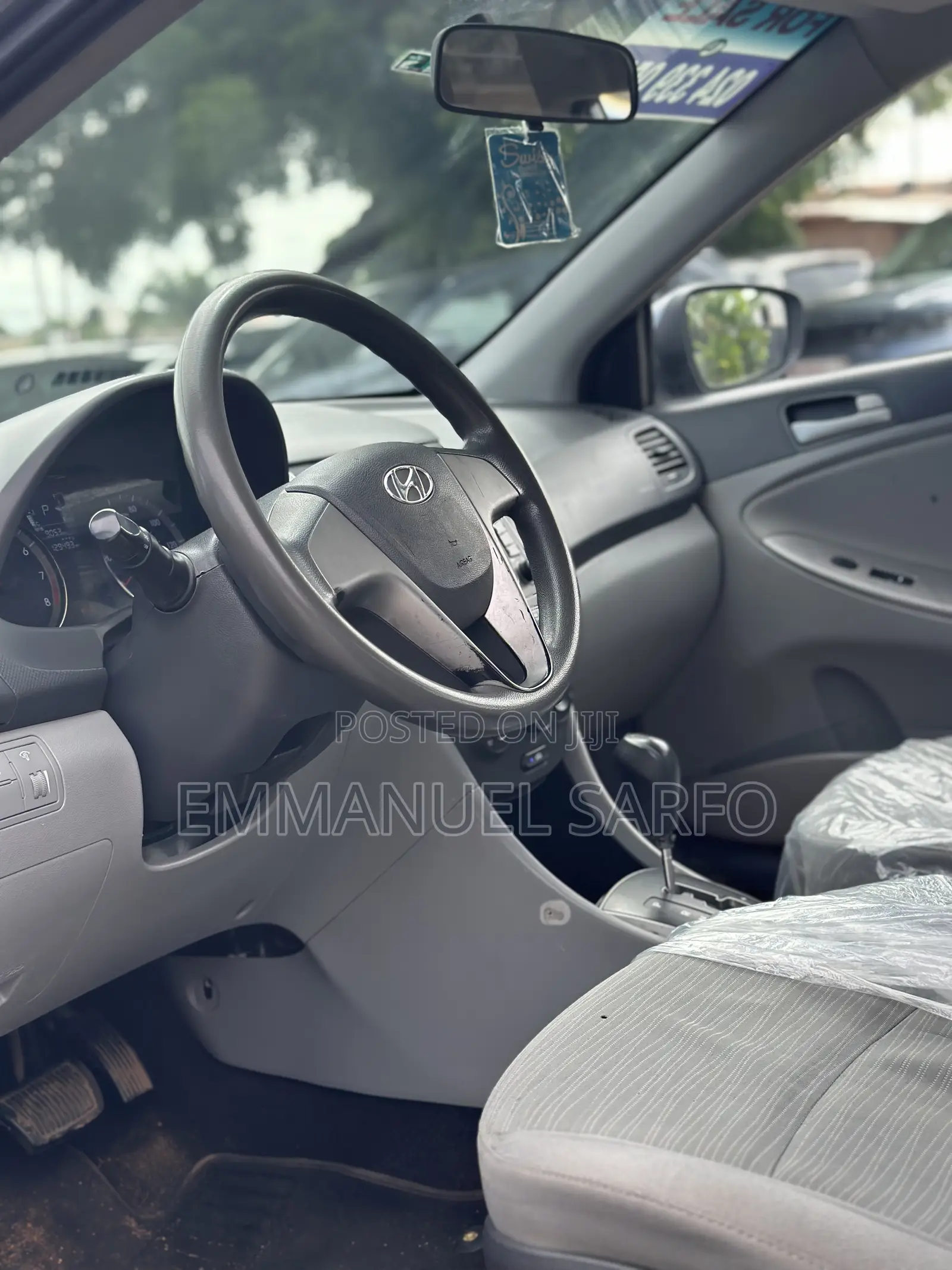 Hyundai Accent GLS 4dr Sedan (1.6L 4cyl 6A) 2015 Gray