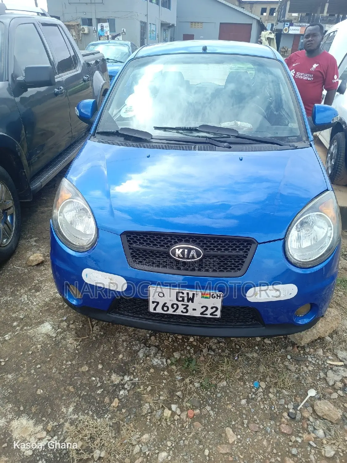 Kia Morning 2009 Blue