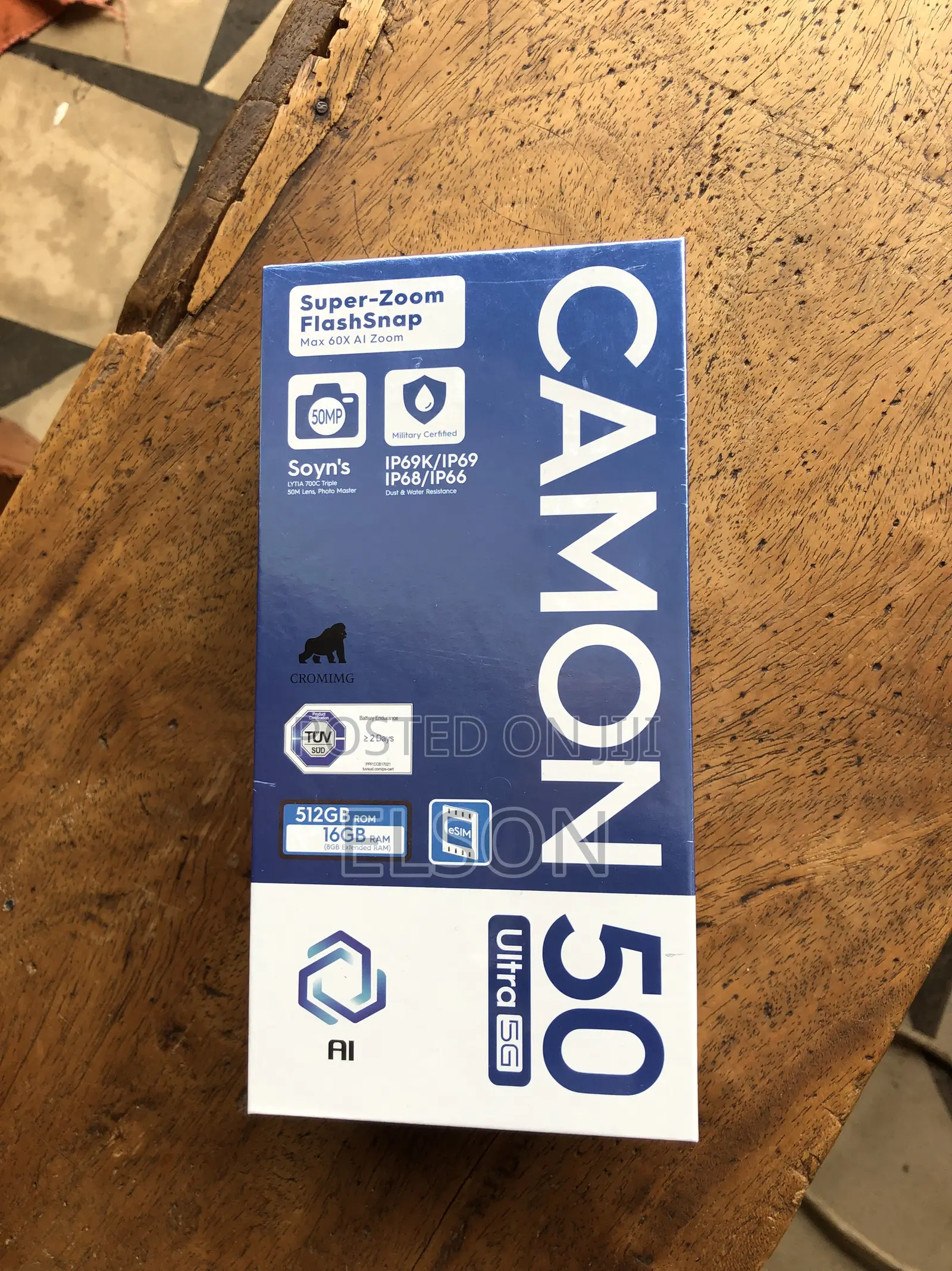 New Tecno Camon 50 Ultra 512 GB Gray