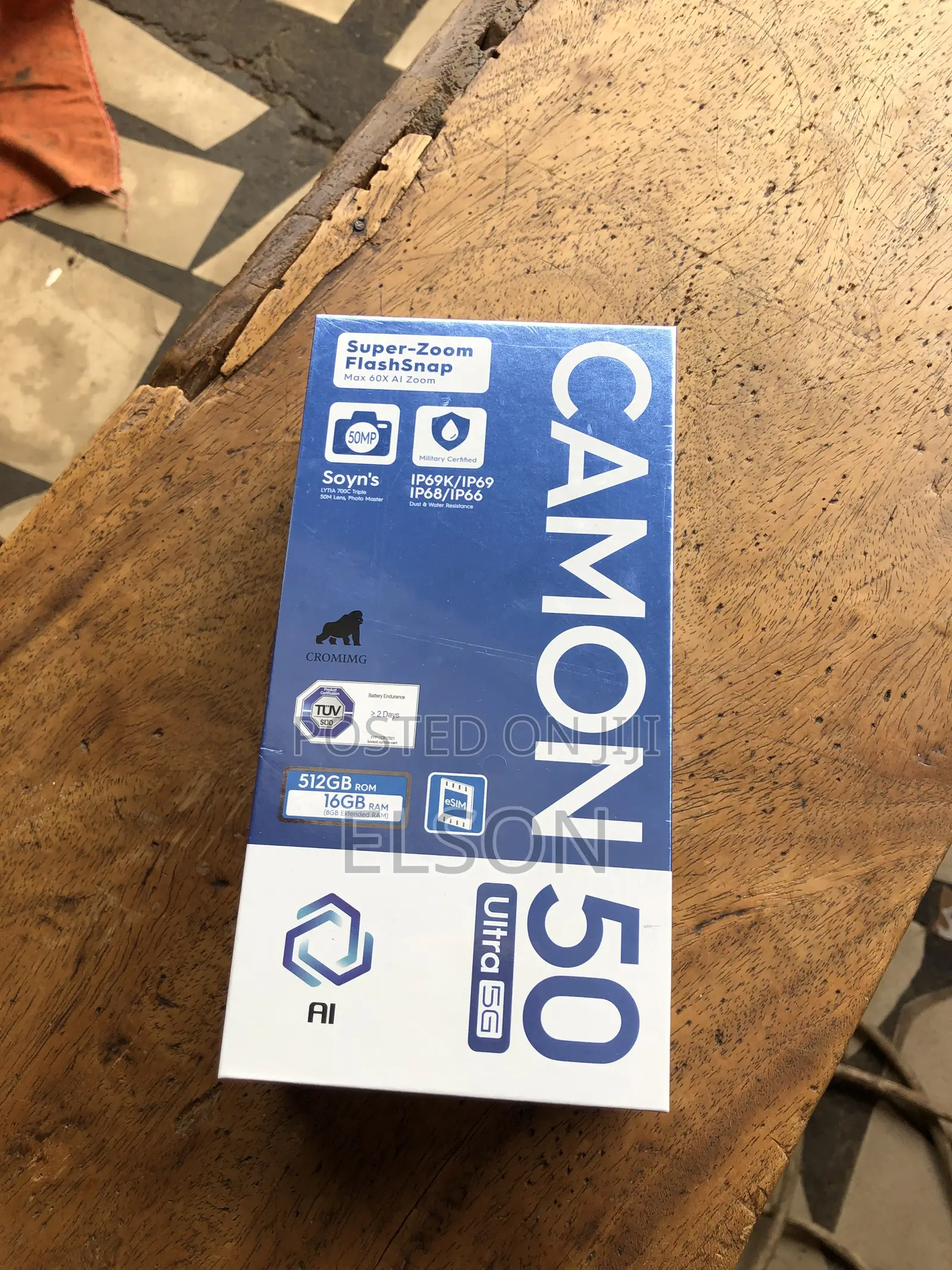 New Tecno Camon 50 Ultra 512 GB Gray