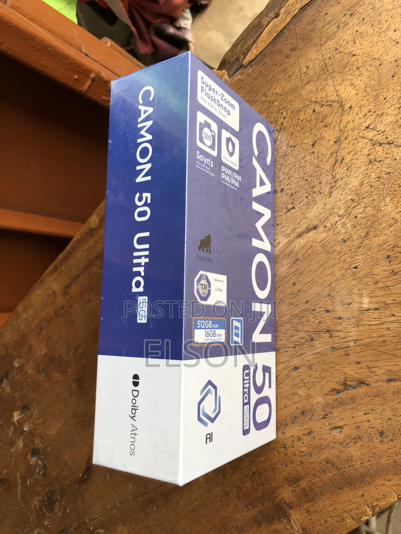 New Tecno Camon 50 Ultra 512 GB Gray