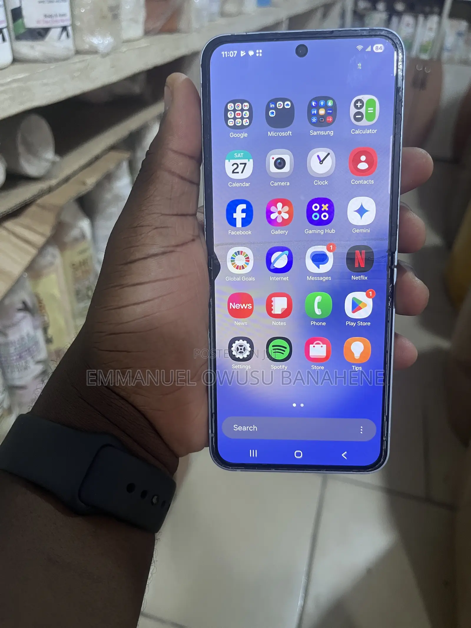 Samsung Galaxy Z Flip6 256 GB Gray