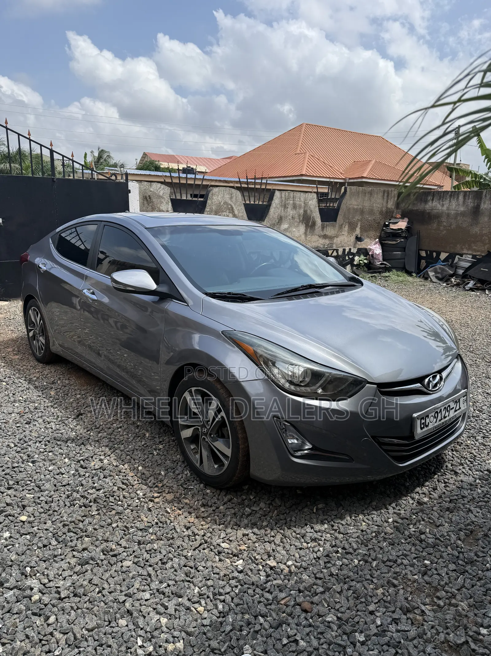 Hyundai Elantra Limited 4dr Sedan (1.8L 4cyl 6A) 2014 Gray