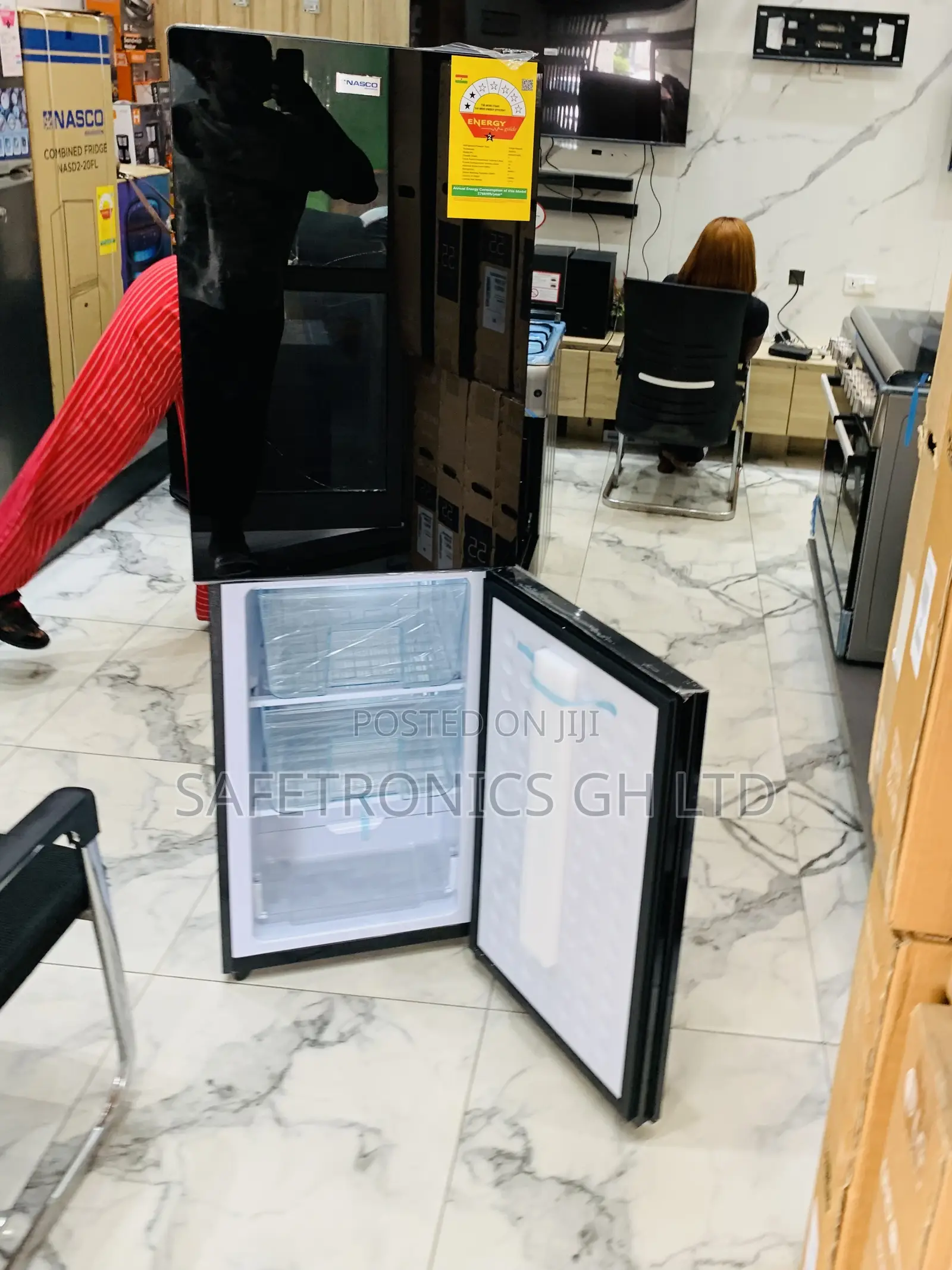 Shop Excellent Nasco Nasd2-24fl 196litre Double Door Bottom Freezer