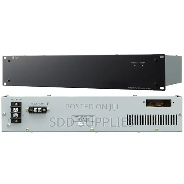 Toa Vp2421 High Power 420 Watts Single Channel Power Amplifier