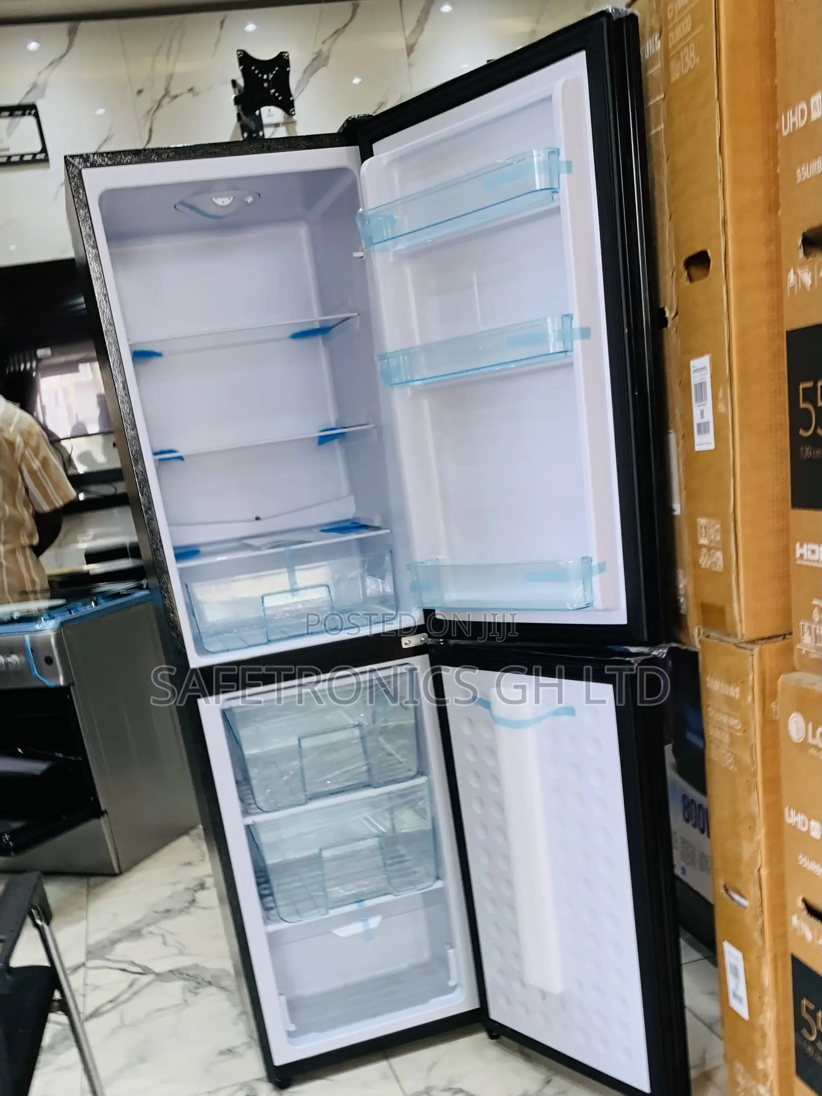 Ultra Best Mirror Nasco Nasd2-24fl 196l Double Door Bottom Freezer