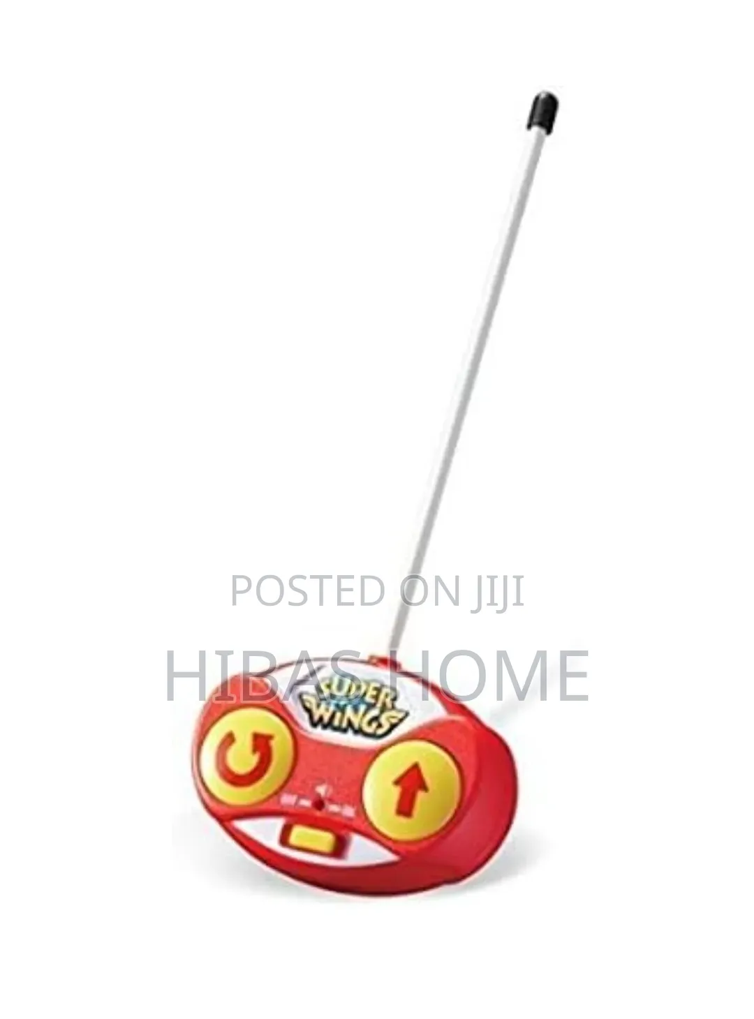 Super Wings, Remote Jett Toy, 360-Degree Rotation, Lights, and Sounds