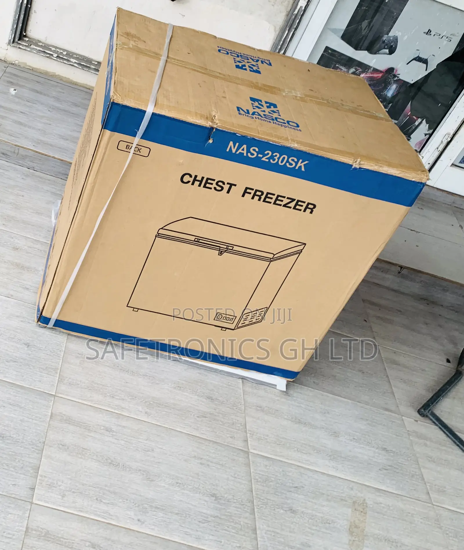 Newest Version Nasco 197l/198l Chest Freezer (Nas-230sk)