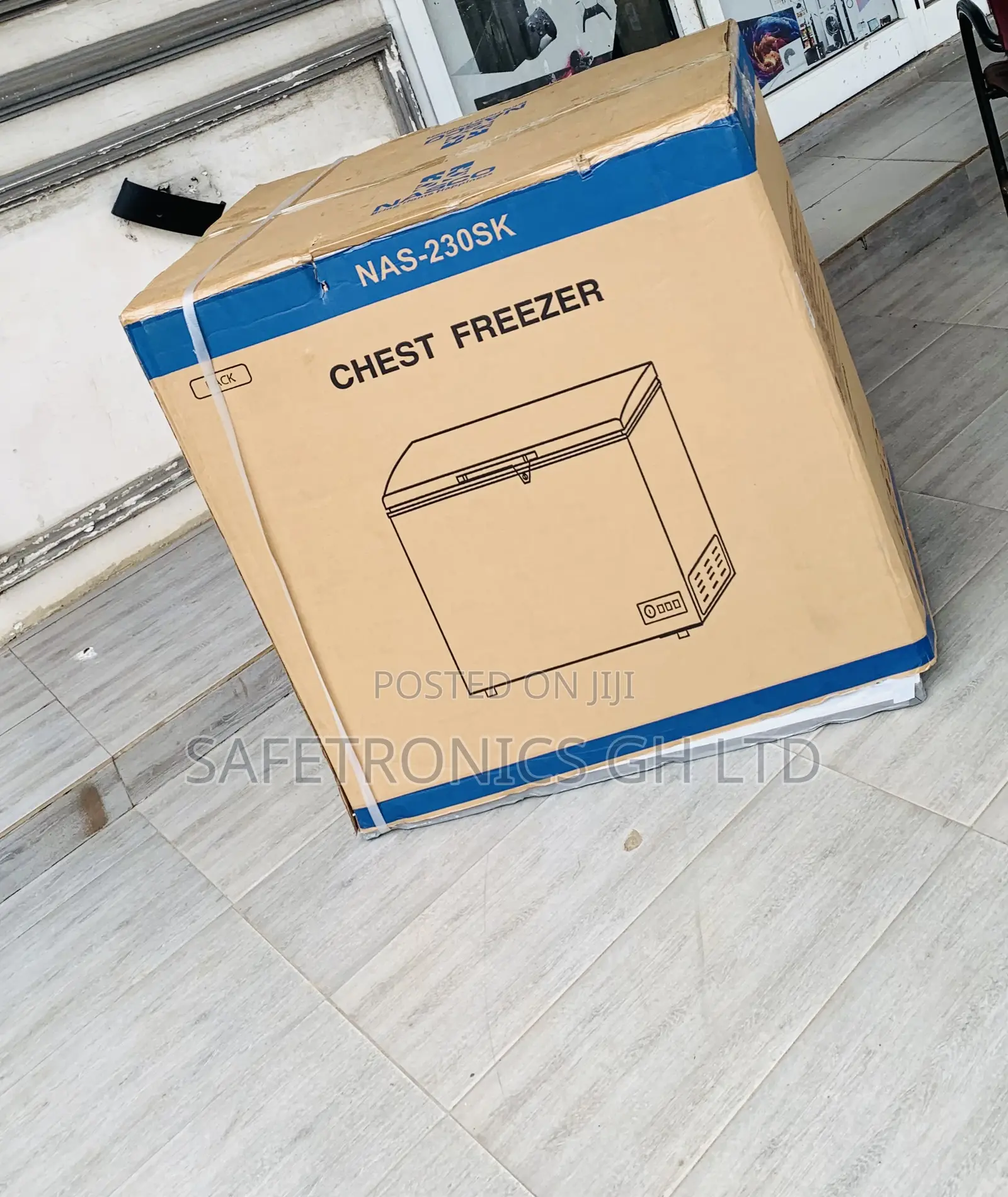 Newest Version Nasco 197l/198l Chest Freezer (Nas-230sk)