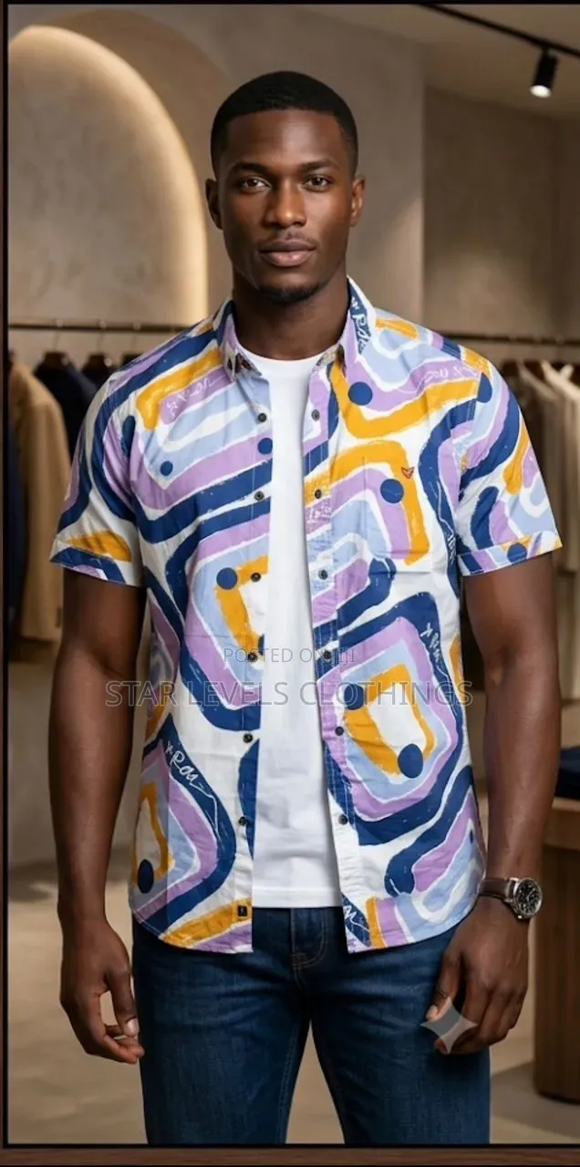 Original Turkish Style Short Sleeves Shirts Available for Men
