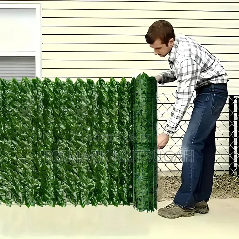 1m X 3m Artificial Ivy Privacy Flower Fence