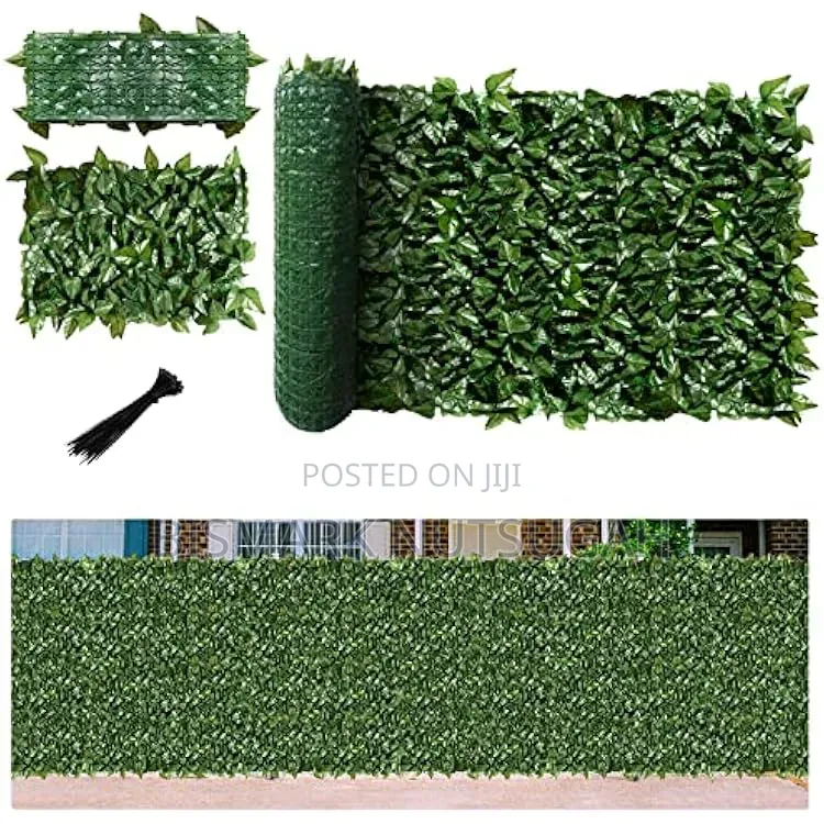1m X 3m Artificial Ivy Privacy Flower Fence