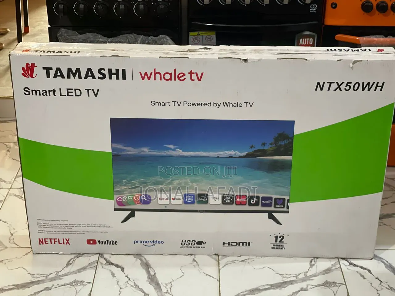 Tamashi 50′′ Smart FHD Tv – NTX 50wh