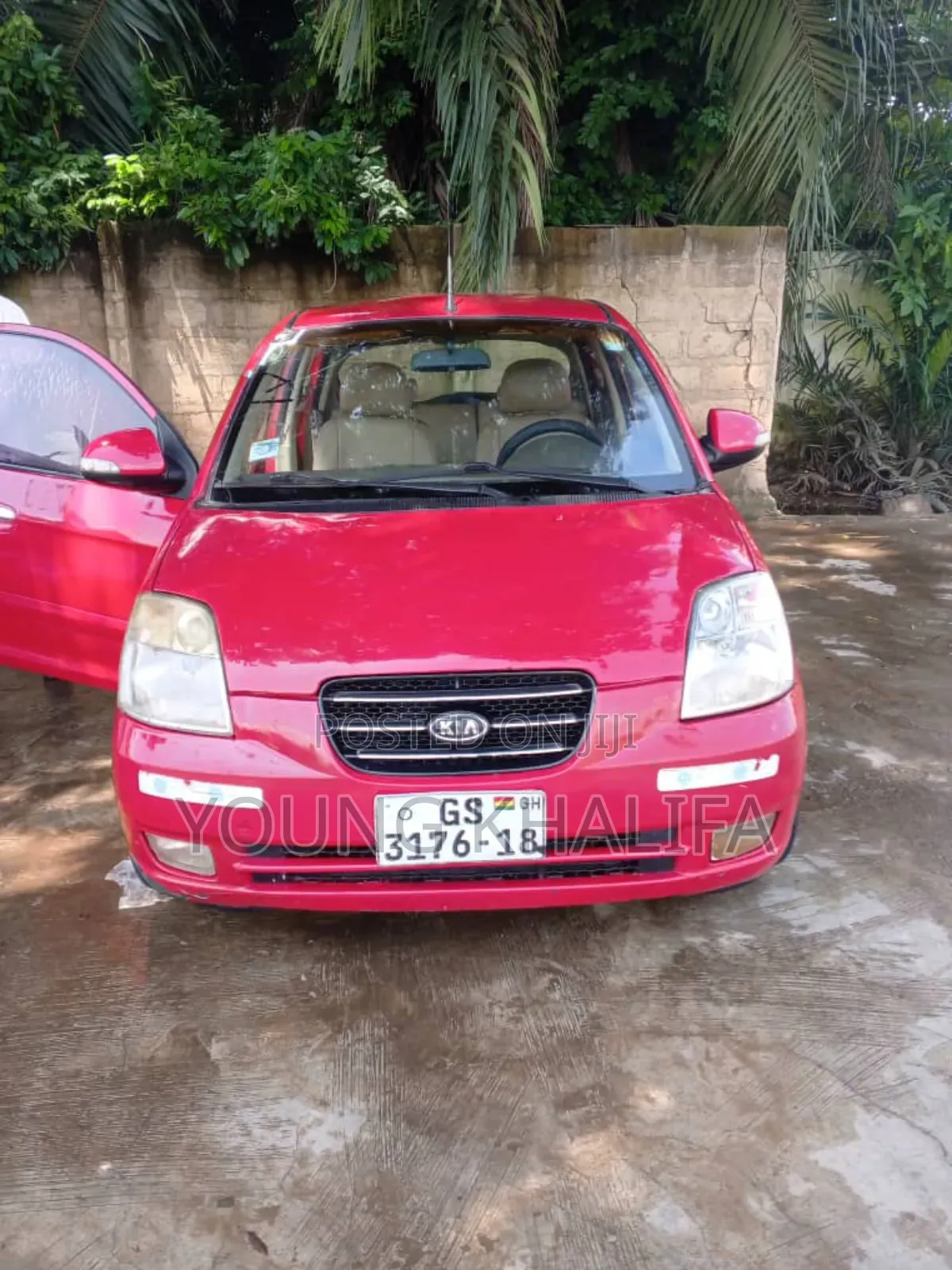 Kia Morning 2010 Red