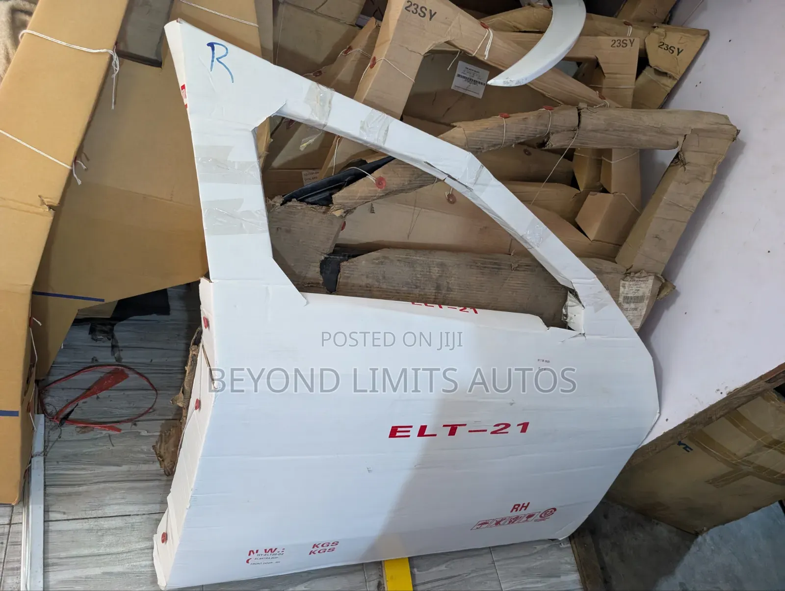 Hyundai Elantra 2021,2022,2022,2024 Empty Door