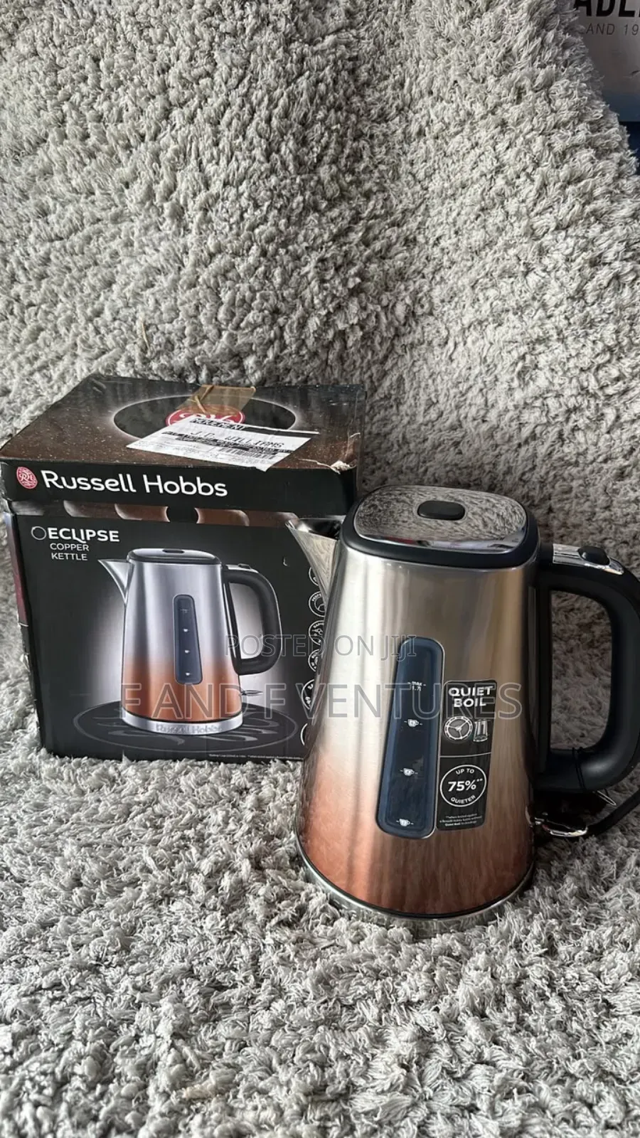 Russell Hobbs Eclipse Copper Kettle- Uk