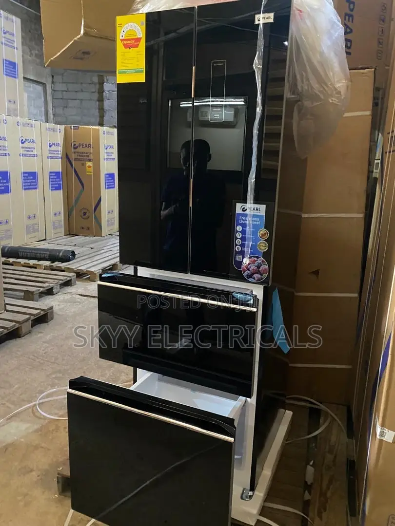 Massive Pearl Pf-441mdb-1a 4doors Fridge(Mirror)