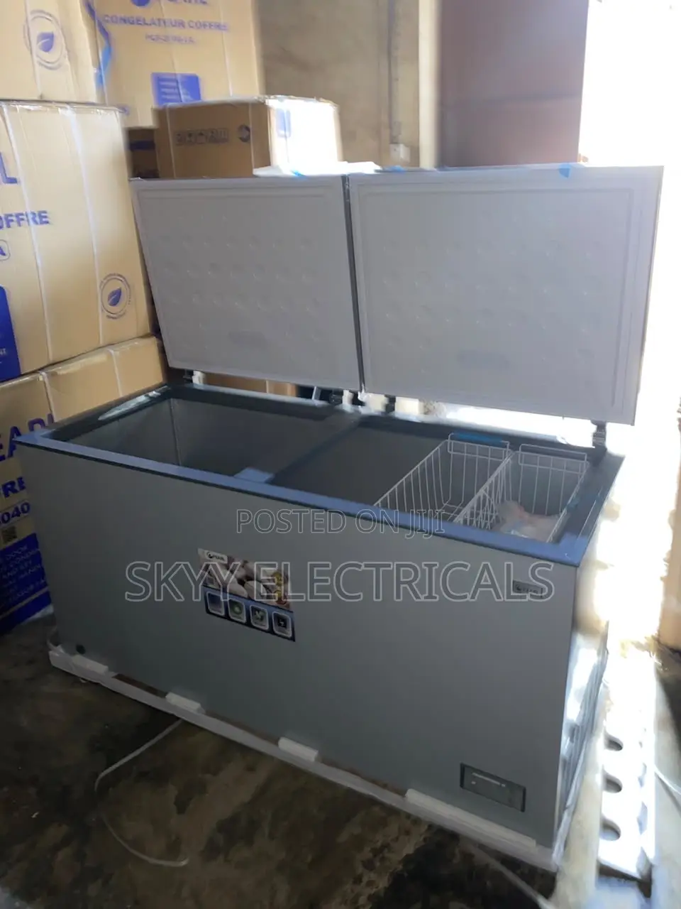 Original Pearl 508liters Double Door Freezer Pcf6040-1a