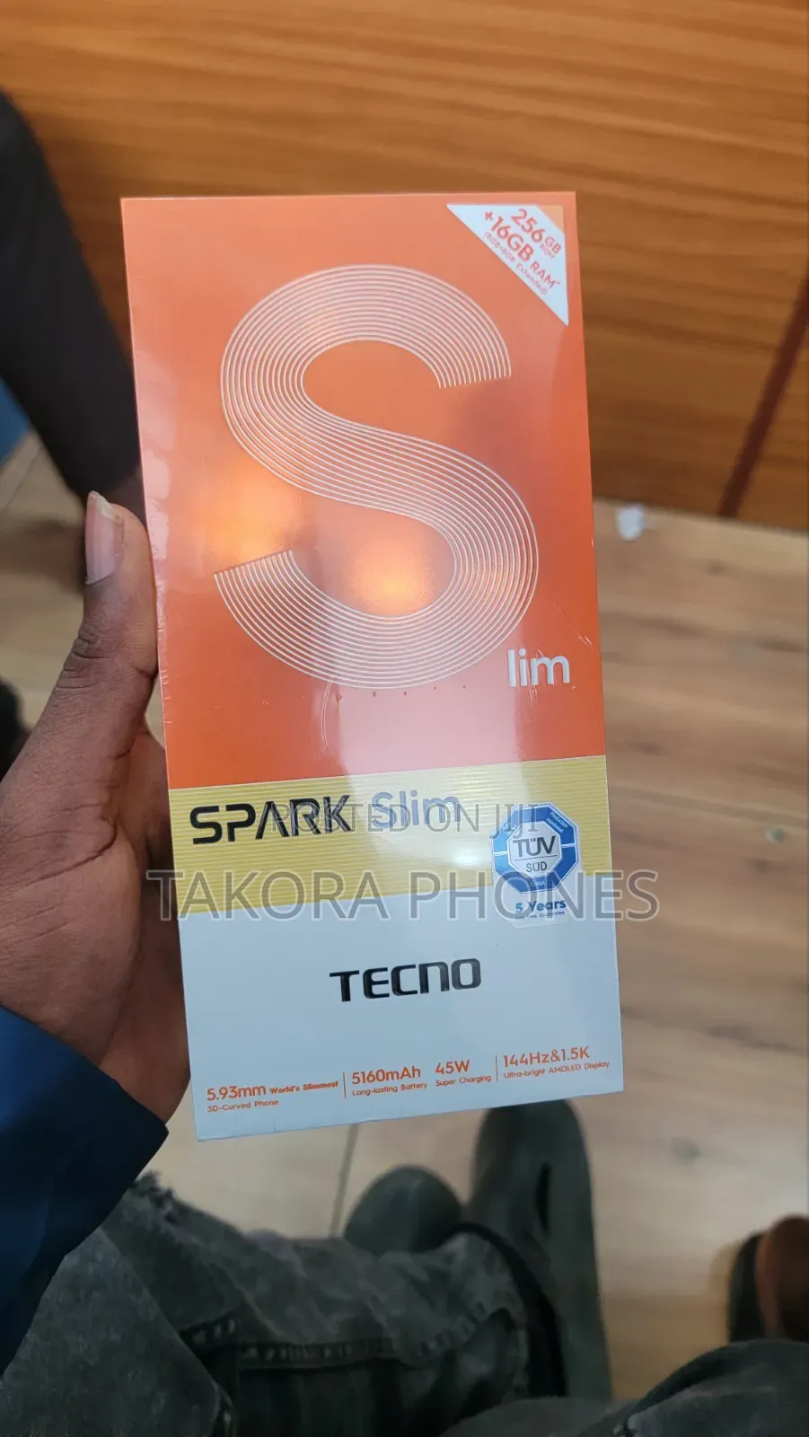 New Tecno Spark Slim 256 GB Gray