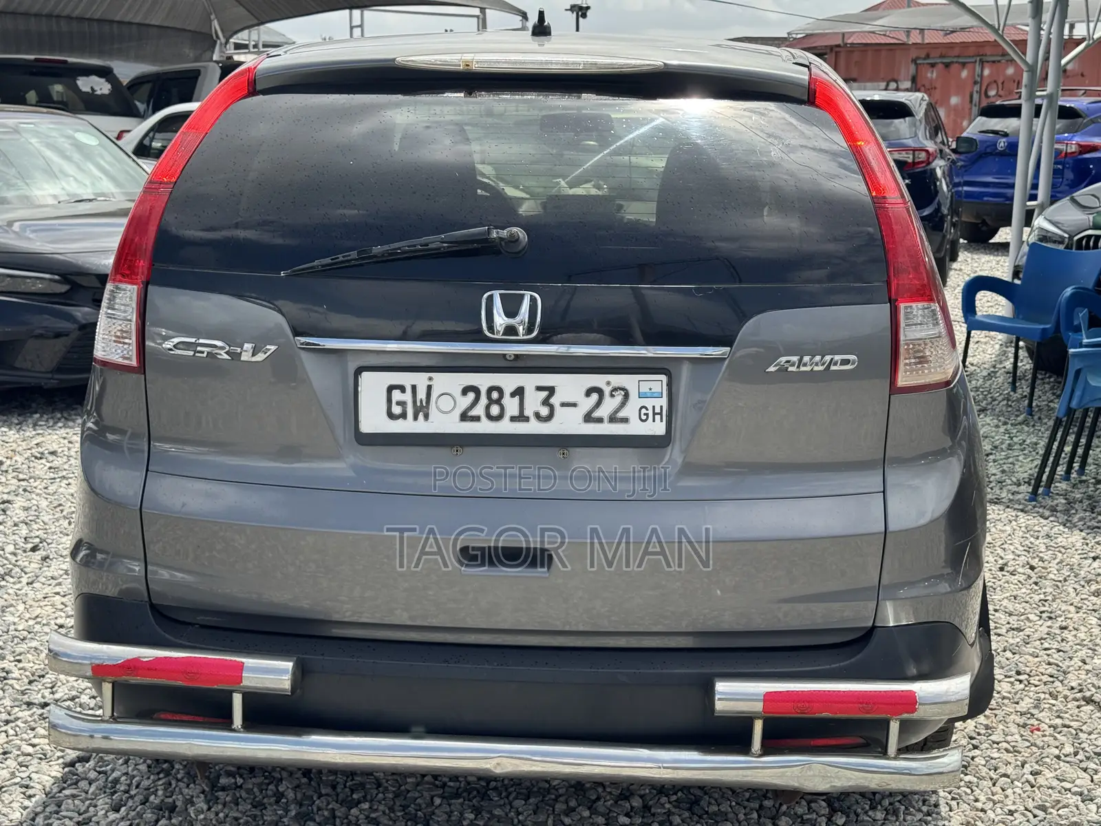 Honda CR-V EX-L 4dr SUV AWD (2.4L 4cyl 5A) 2013 Gray