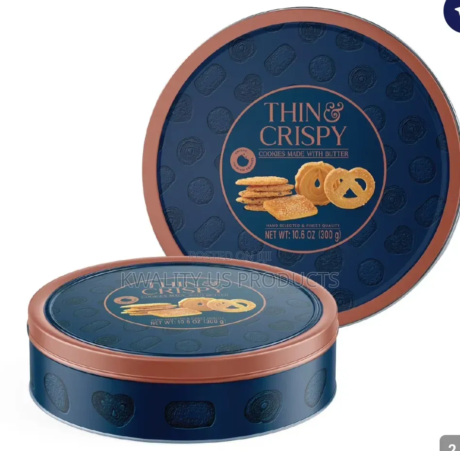 Great Value Thin and Crispy Butter Cookies - 300 Grams