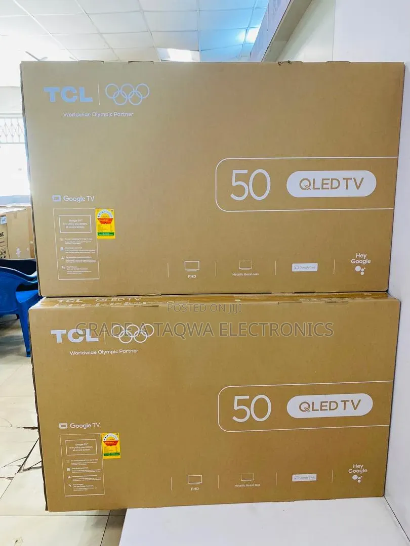Frameless Sleek TCL 50-Inch Qled Tv