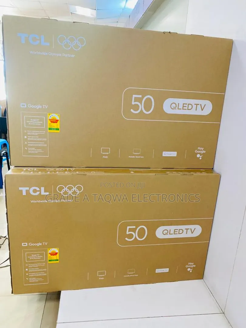Frameless Sleek TCL 50-Inch Qled Tv