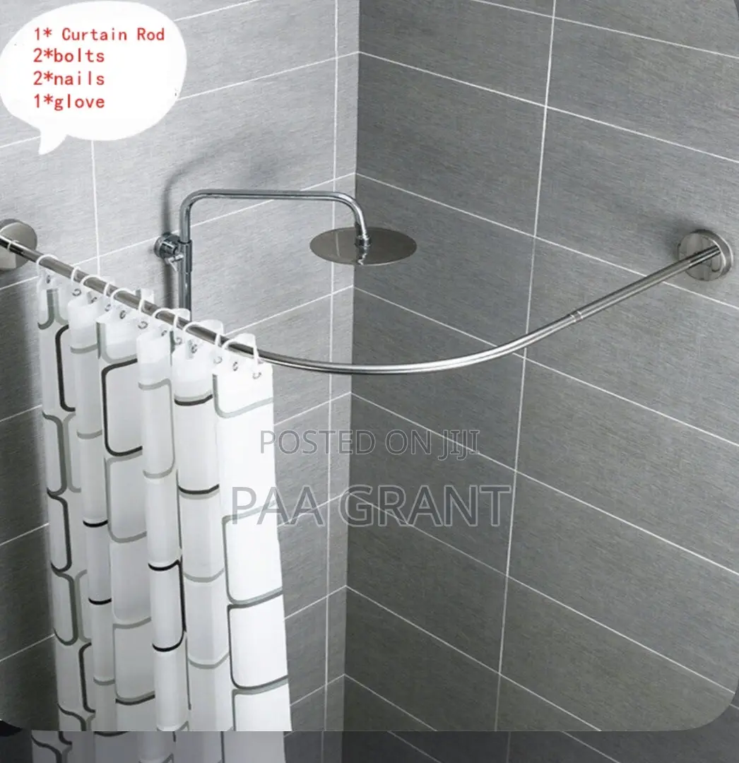 Strong Support Guaranteed (Reclining Shower Curtains Rods