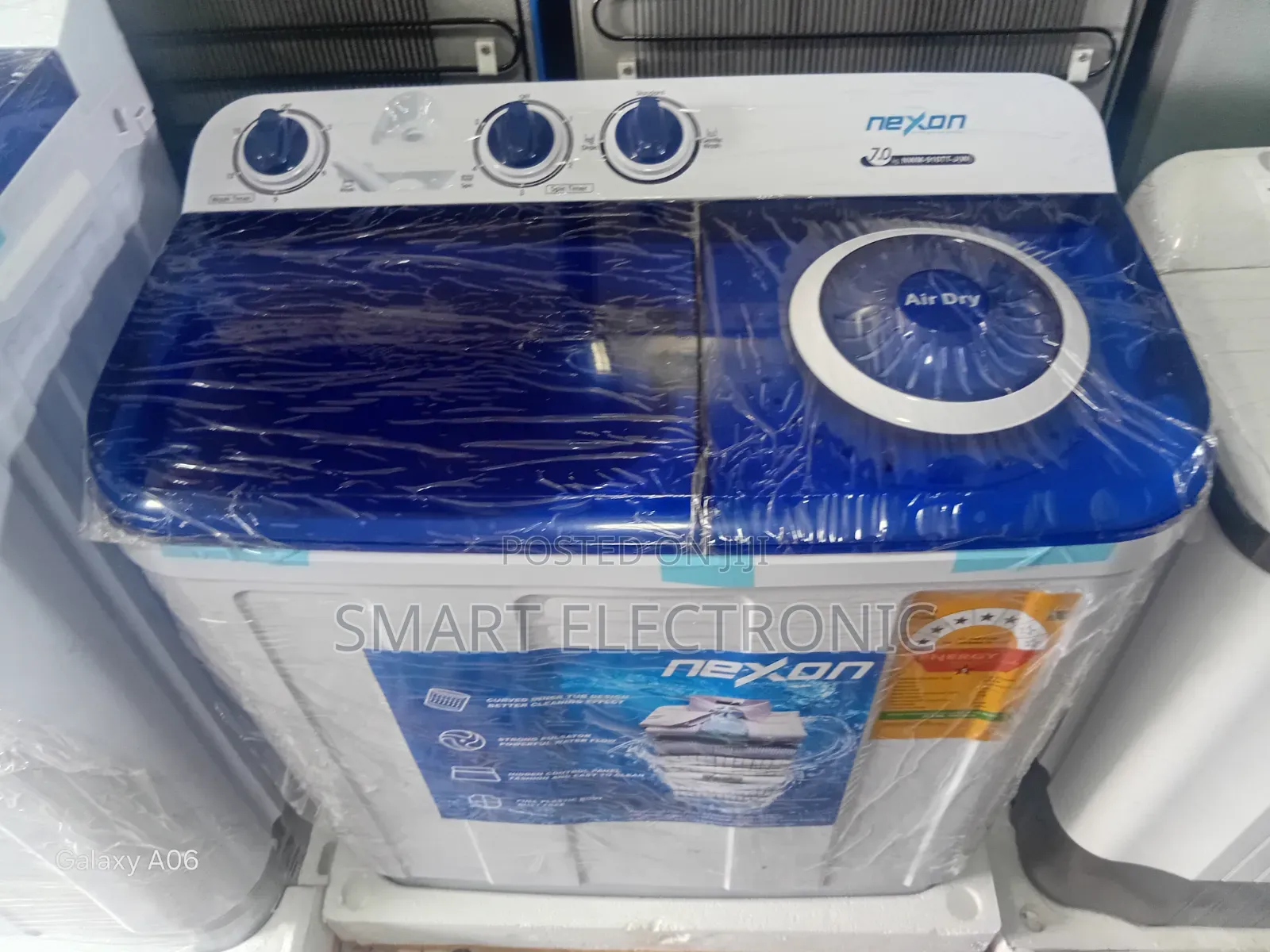 Make Laundry Easy With Nexon 7kg Top Load Washer