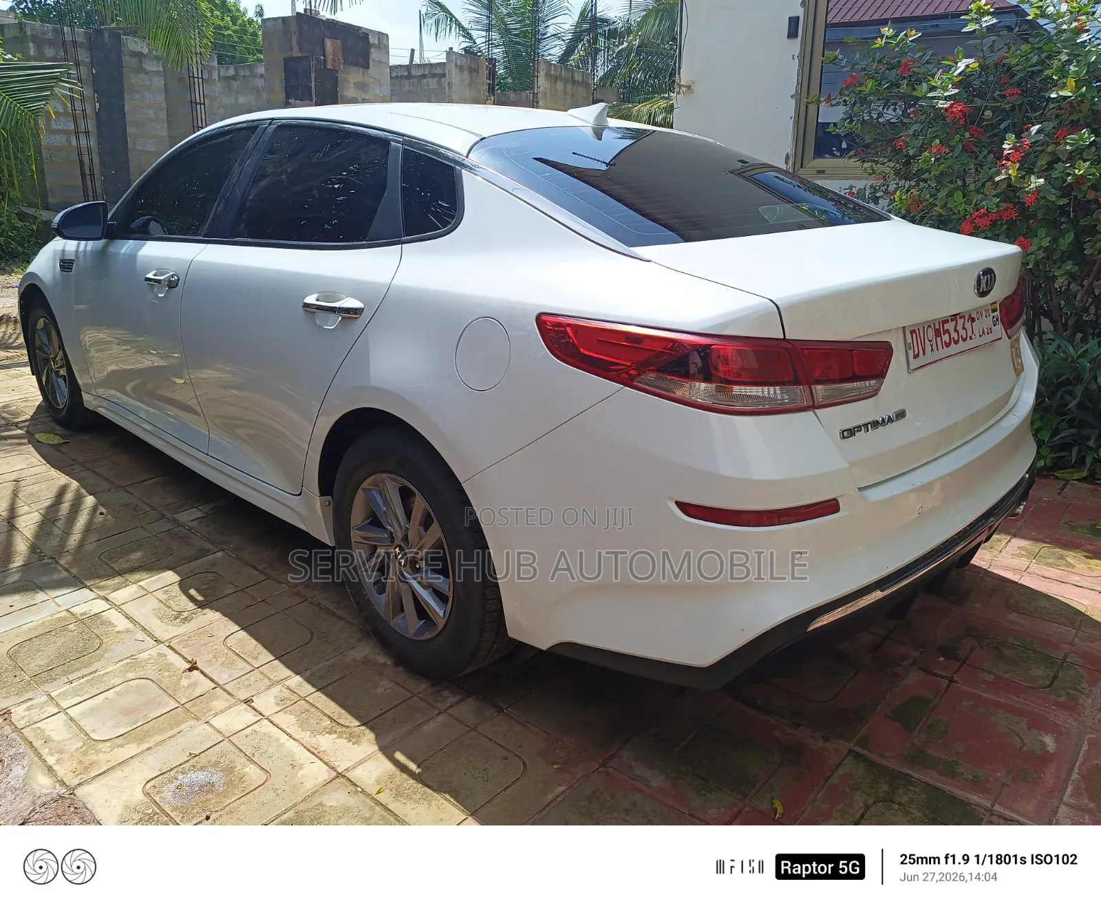 Kia Optima 2020 White