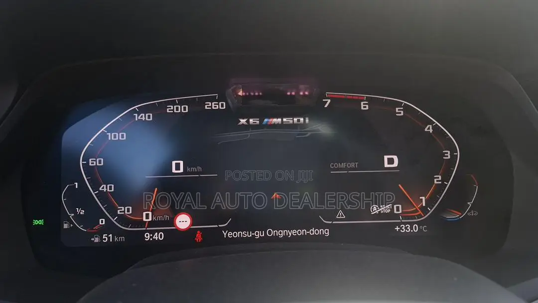 BMW X6 M50i 2022 Black