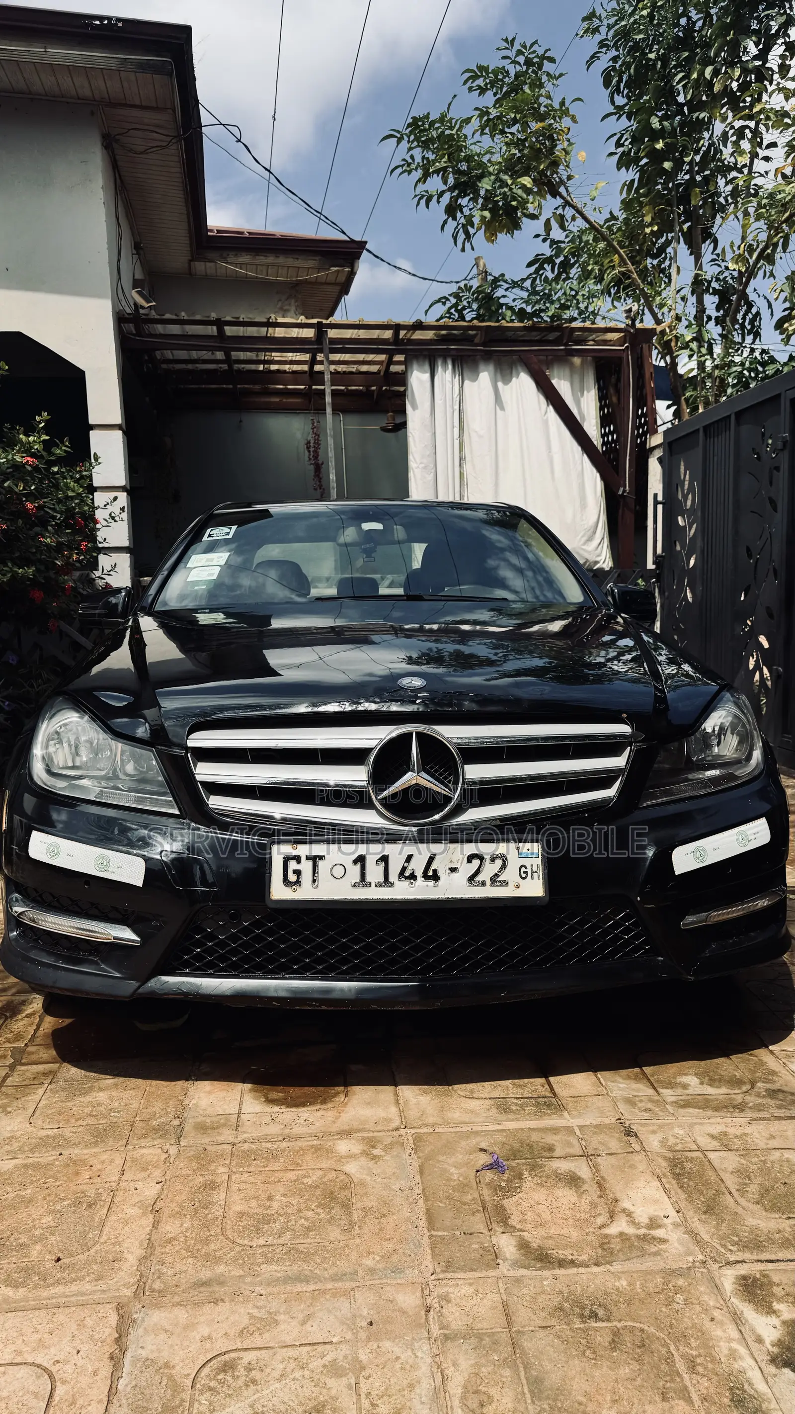 Mercedes-Benz C250 2014 Black