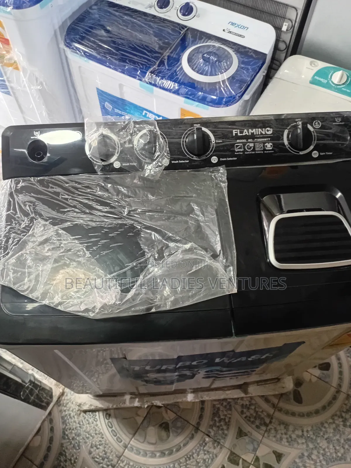 Built-in Air Dry Spinner