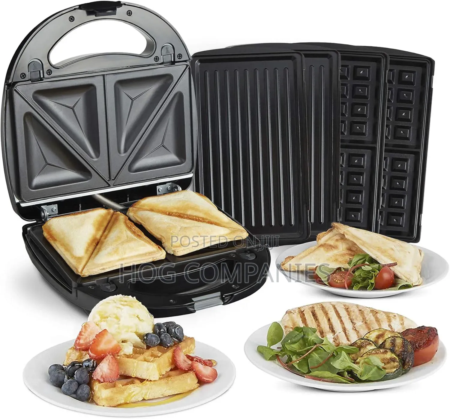 Sokany 6 in 1 Sandwich Toaster Waffle Maker Toast Grill