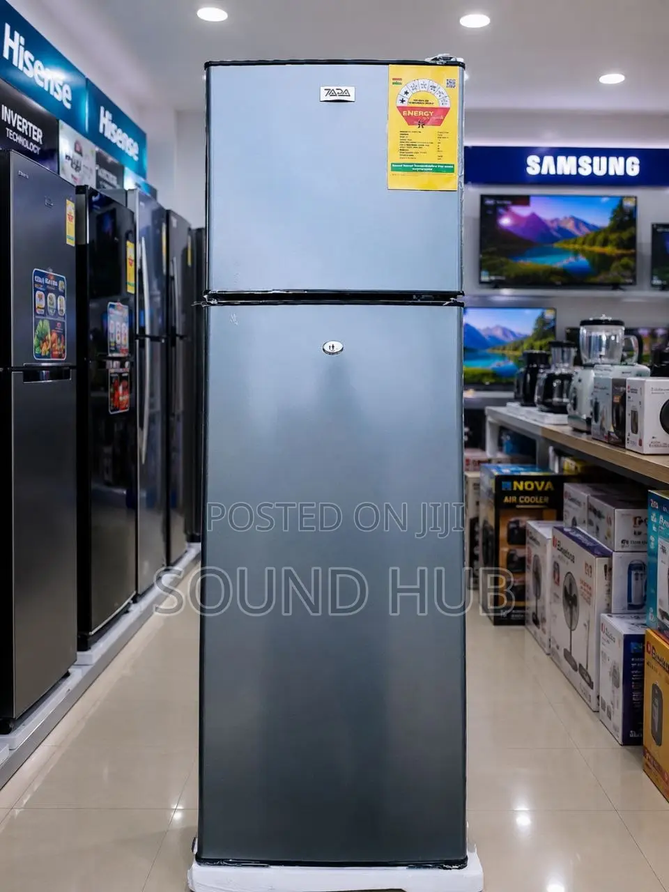 Zara Fridge 280fl-Stop Freezer 168 LTR - Back Side Lock and Key