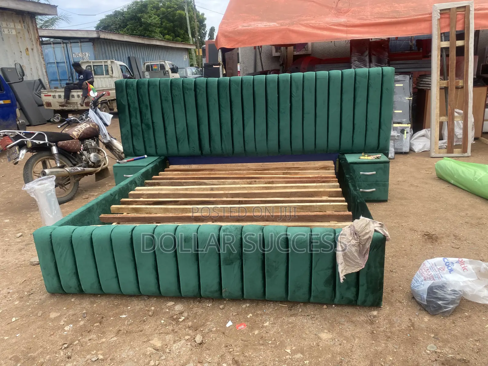King Size Pattern Bedframe