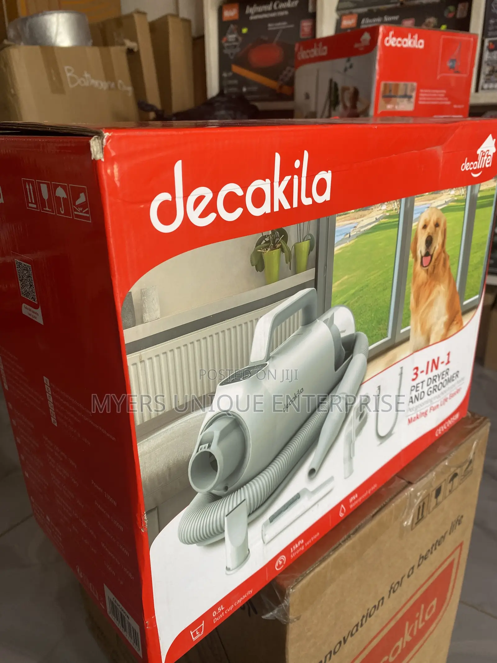 Pet Grooming Machine Decakila,Brush+Dryer+Vacuum