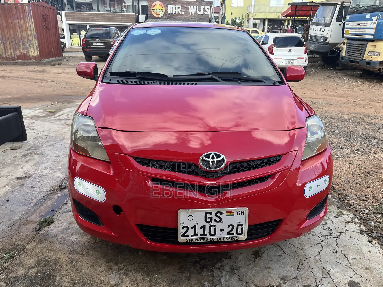 Toyota Yaris 1.3 2008 Red