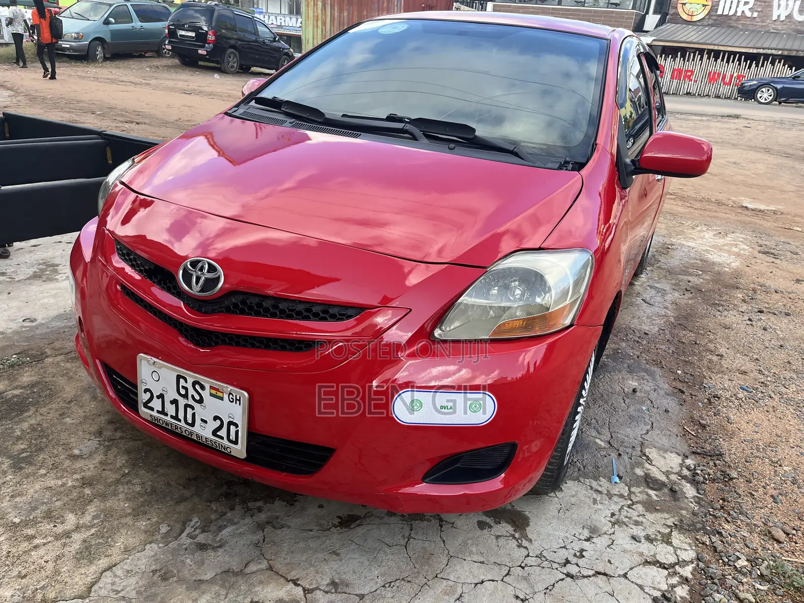 Toyota Yaris 1.3 2008 Red