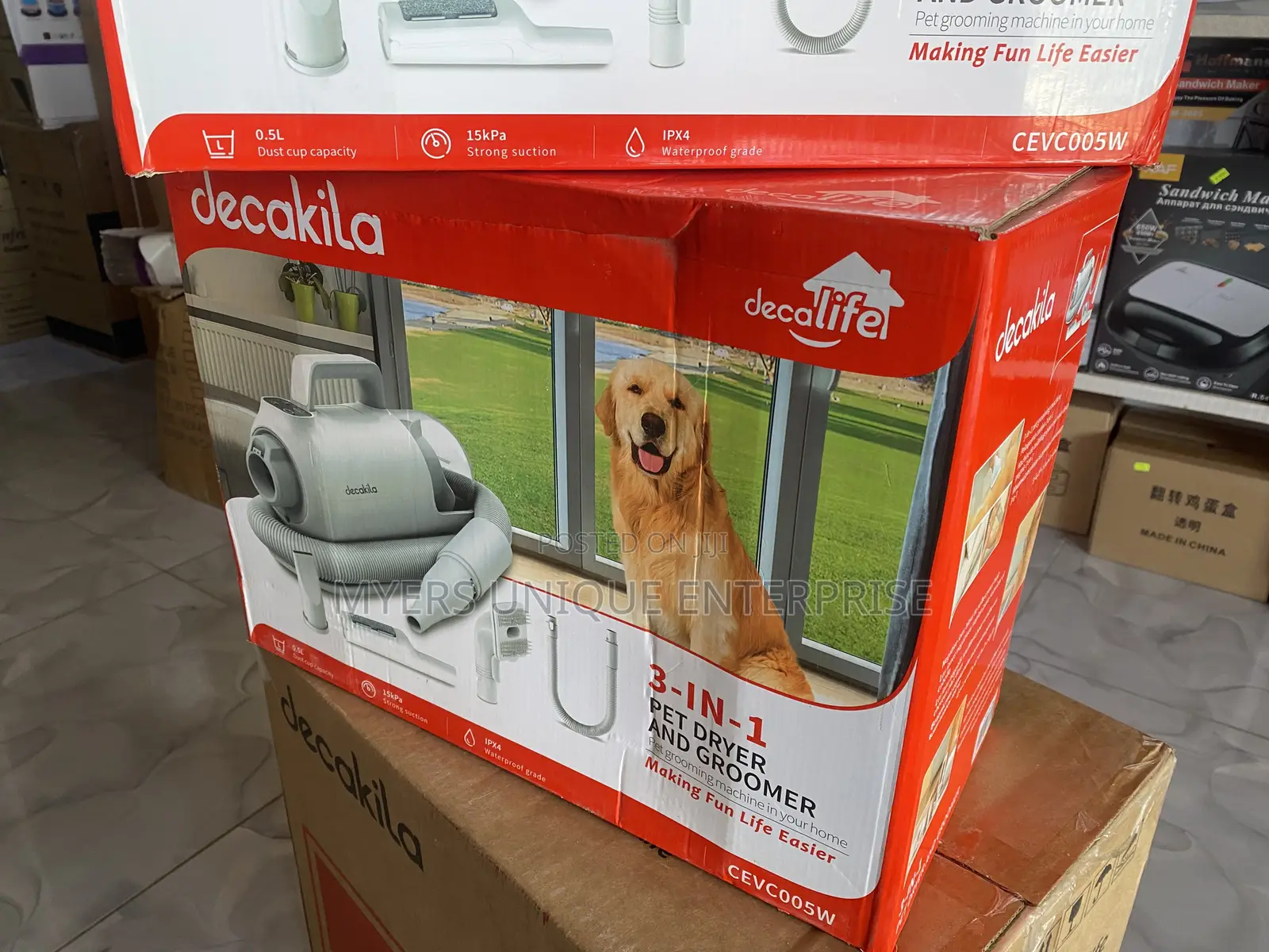 Decakila Pet Hair Vacuum-Deep Clean Coat
