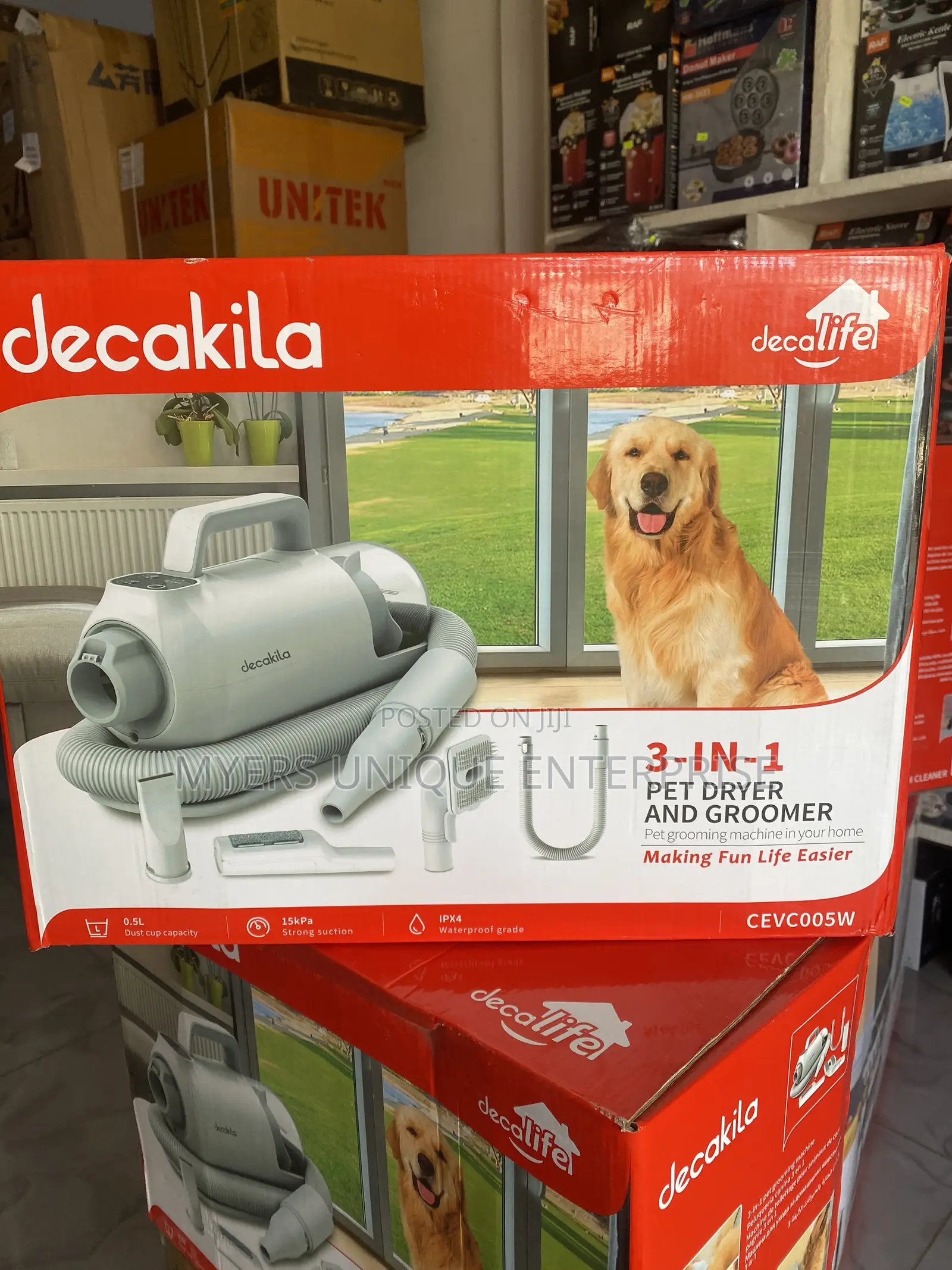 Decakila Pet Drying Machine-Bath Day Made Easy